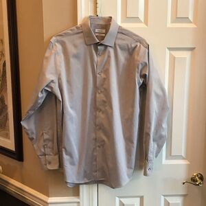 Calvin Klein Light Grey Dress Shirt